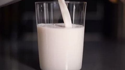 Glass of Milk in Reverse - PETA